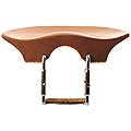 Flesch Boxwood Chinrest for 3/4 to 4/4 Violin with Standard Bracket