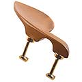 Guarneri Boxwood Chinrest for Violin with Gold-Plated Hill Bracket