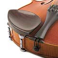 Kaufman Rosewood Chinrest for 3/4 to 4/4 Violin with Hill Bracket