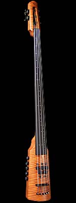 NS Design CR5 Omni 5-String Electric Bass, Amber