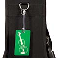 Violin Green Case Name Tag