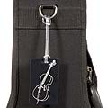 Cello Black Case Name Tag