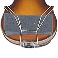 Poly-Pad Large Grey 4/4 Violin Shoulder Rest