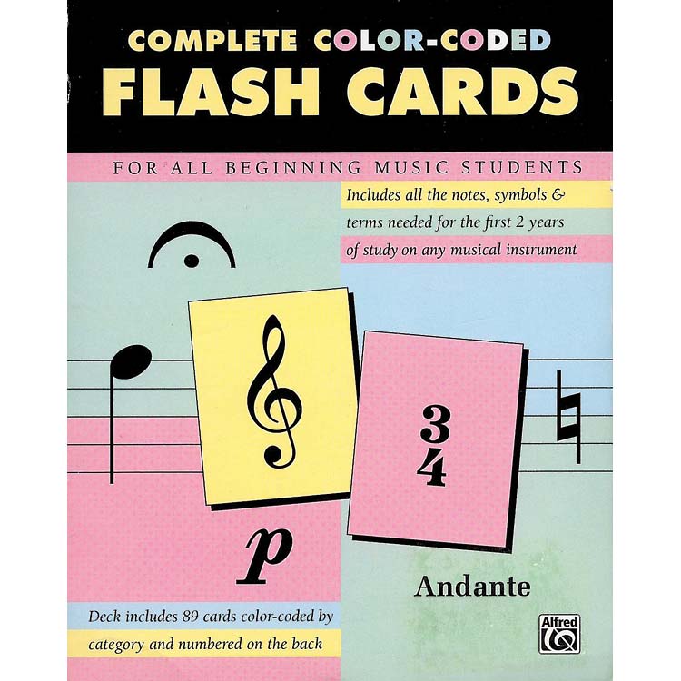 Alfred Flashcards, general music