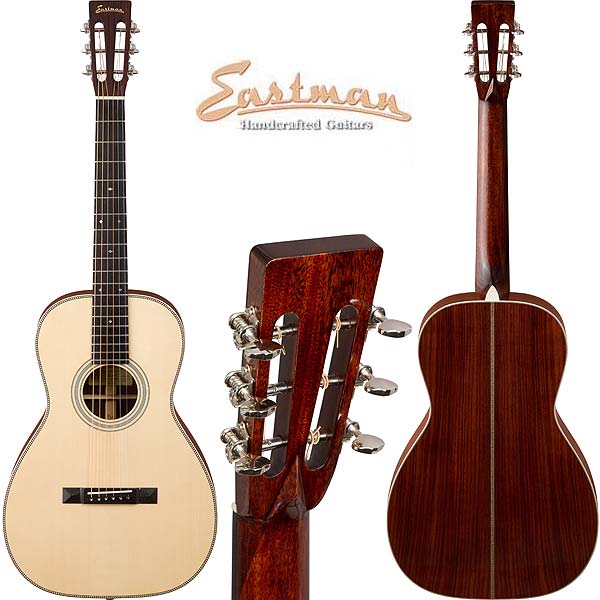 Eastman E20 Parlor Traditional Flattop Guitar