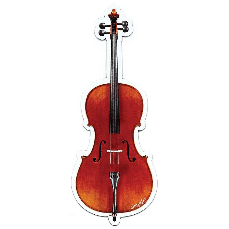 6" Acoustic Cello Magnet