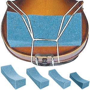 Poly-Pad Small Blue 1/4 Violin Shoulder Rest