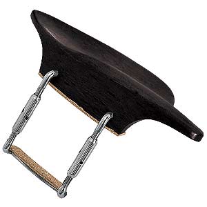 Morawetz Ebony Chinrest for Viola with Standard Bracket