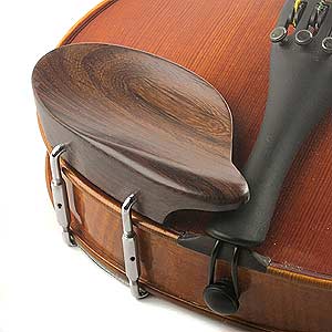 Strobel Rosewood Chinrest for Viola with Standard Bracket
