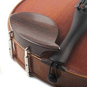 Dresden Rosewood Chinrest for Violin with Standard Bracket