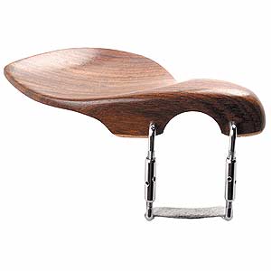 Strad Rosewood Chinrest for Violin with Standard Bracket