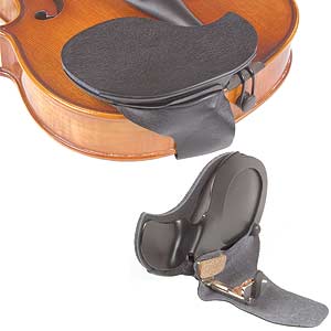 Wolf Maestro Chinrest for Violin or Viola with Single Barrel Bracket