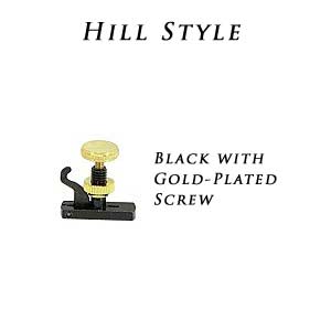Fine Tuner: Violin - Hill style, black w/ gold plated screw