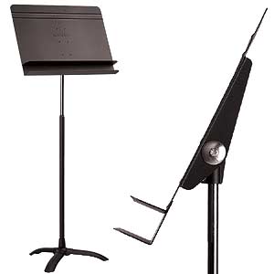 Manhasset 50 Orchestral Music Stand, Auto-Adjust., Black