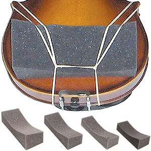 Poly-Pad Extra-Small Grey 1/16 to 1/8 Violin Shoulder Rest