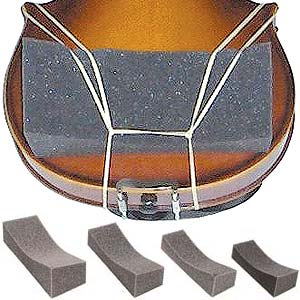 Poly-Pad Small Grey 1/4 Violin Shoulder Rest