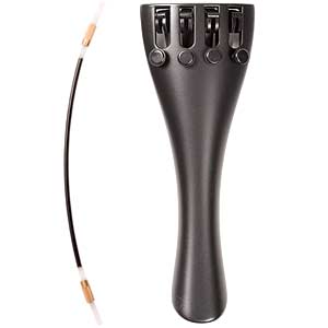 Wittner 15.5"-16.5" Viola Aluminium Tailpiece, 4-tuner