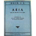 Aria from Suite No. 3 in D Major, for cello and paino; J. S. Bach (International)
