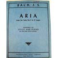 Aria from Suite No. 3 in D Major, for cello and paino; J. S. Bach (International)
