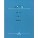 Six Suites for Cello BWV 1007-12 (A. Wenzinger);  Johann Sebastian Bach (Barenreiter)