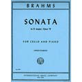 Sonata in D Major, Op. 78, for cello and piano (Starker); Brahms (International)
