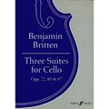 Three Solo Suites for Cello; Benjamin Britten