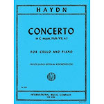 Concerto in C Major, cello; Joseph Haydn (International)