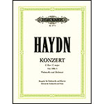 Concerto in C Major, cello and piano; Joseph Haydn (C F. Peters)