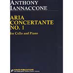 Aria Concertante, no. 1 for cello and piano; Anthony Iannaccone (Theodore Presser)