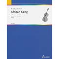 African Song for Violoncello and Piano (Mohrs); Abdullah Ibrahim (Schott Editions)