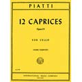 Twelve Caprices, op. 25, cello; Alfredo Piatti (International)