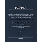 Fifteen Easy Studies, cello (2nd cello ad lib), urtext; David Popper (Barenreiter Verlag)