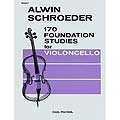 170 Foundation Studies for Violoncello, book 3; Alwin Schroeder (Carl Fischer)