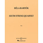 String Quartet no. 6, parts; Bela Bartok (Boosey & Hawkes)