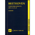 String Quartet, opp. 59, 74, 95, SCORE; Beethoven (G. Henle)