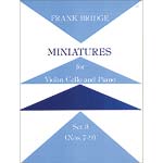 Miniatures for Piano Trio, Set 3; Frank Bridge (Stainer & Bell)