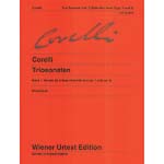Trio Sonatas from opp. 1 and 3, 2 violins, cello and piano; Archangelo Corelli (Wiener Urtext)