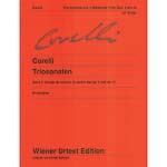Trio Sonatas, volume 2 (from opp. 2, 4), 2 violins, cello and piano; Archangelo Corelli (Wiener Urtext)