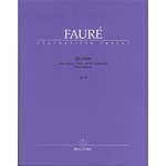 Piano Quartet no. 2 in G Minor, op. 45 (urtext): Gabriel Faure (Barenreiter Verlag)
