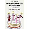 Happy Birthday Variations, String Quartet; Hill/Heidrich (Sikorski)