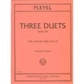 Three Duets, op. 30, violin/cello; Pleyel (Int)