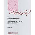 String Quartet no. 7, op. 59, PARTS; Mieczyslaw Weinberg (Peer International)