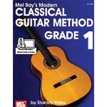 Classical Guitar Method, book 1 with  audio access; Stanley Yates (Mel Bay Publications)