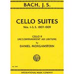 Six Cello Suites, 2nd cello accompaniment, volume 1 (1-3) by Daniel Morganstern; Johann Sebastian Bach (International Music Company)