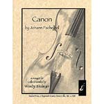 Canon in D for cello ensemble, score and parts, arrangement by Wendy Bissinger; Johann Pachelbel (Boshu Press)