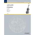 Six Sonatas, op.12, book 2, violas; LeClair (Schott Edition)