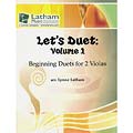 Let's Duet, volume 1, 2 violas (Latham); Various (LML)