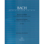 Double Concerto in D Minor, BWV 1043, 2 violins and piano (urtext); Johann Sebastian Bach (Barenreiter)