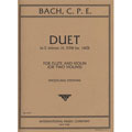 Duet in E Minor, H. 598 (W. 140), violins; C. P. E. Bach (International)