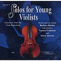 Solos for Young Violists, CD.4; Barbara Barber (Summy)